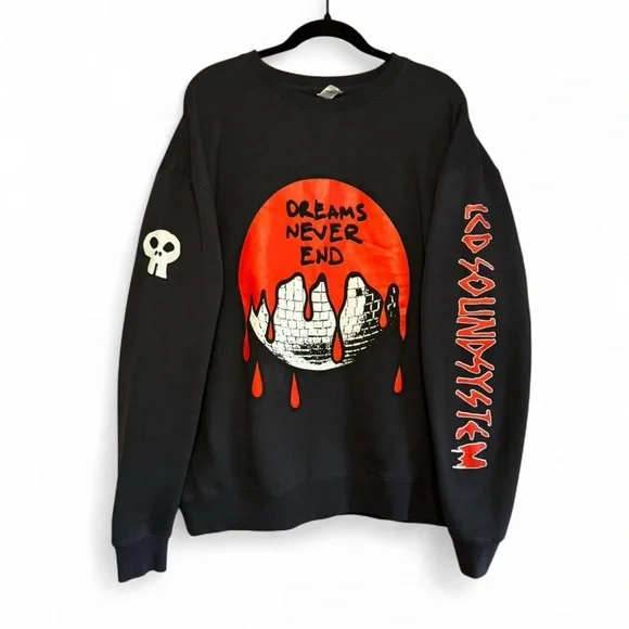 Black Graphic Sweater - Picture 1 of 2